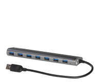 i-tec USB 3.0 Metal Charging HUB 7x USB 3.0 28cm z zasilaczem 1,2m - 518482 - zdjęcie 1